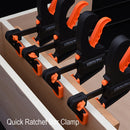 HARDEN 6" QUICK RATCHET BAR CLAMP
