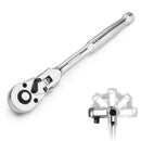 WORKPRO 1/4" DR FLEX HEAD RATCHET