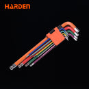 HARDEN 9PC EXTRA LONG BALL KEY WRENCH