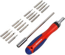 WORKPRO 18PC RATCHETING SCREWDRIVER