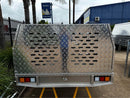 STAFFORD INDUSTRIAL (FULL DOGBOX) 600MM X 1780MM X 860MM CHECKER PLATE