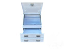 STAFFORD INDUSTRIAL TC700 SERIES 2 DRAWER LARGE ANGLED WHITE TOOL BOX