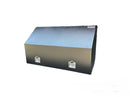 STAFFORD INDUSTRIAL 4 DRAWER 1300MM ANGLED BLACK TOOL BOX FRONT COVER