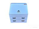 STAFFORD INDUSTRIAL TC700 SERIES 2 DRAWER LARGE ANGLED WHITE TOOL BOX