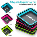 DURATECH 3Pack Magnetic foldable silicone tool tray