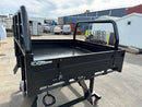 STAFFORD INDUSTRIAL GALVANISED STEEL POWDER COATED UTE TRAY 1883MM X 1840MM BLACK
