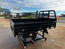 GALVANISED STEEL POWDER COATED UTE TRAY 2400MM X 1840MM (250KG)