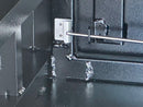 STAFFORD INDUSTRIAL UTE CANOPY 1200MM X 1780MM X 1000MM ALU BLACK 2 DOOR 3MM