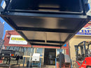 STAFFORD INDUSTRIAL UTE CANOPY 1200MM X 1780MM X 1000MM ALU BLACK 2 DOOR 3MM
