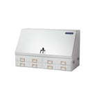 UPRIGHT TRUCK BOX 4 DRW WHITE