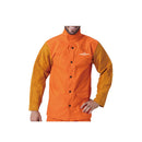 ULTRAMAX WELDING JACKET WITH ORANGE BODY/LEATHER SLEEVES XXL