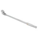 1/2” DRIVE 90-TOOTH LOCKING FLEX HEAD TEARDROP RATCHET 610MM (24”)