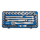 SOCKET SET 39 PIECE 3/8" DRIVE - METRIC & IMPERIAL