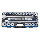 SOCKET SET 3/4 DRV 28P MET/AF