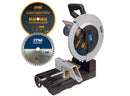 ITM S14 PRO KIT 350MM METAL CUTTING SAW, 240V, INC. 66T TCT MILD STEEL AND 110T CERMET STAINLESS STEEL BLADE