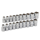 KSEIBI SOCKET SET 1/2" DR 22PCE