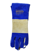 DURALLOY FORGE BLUE AND GOLD KEVLAR LARGE WELDING GLOVES