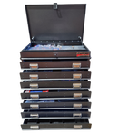 STAFFORD INDUSTRIAL WORKPRO ROLLER CABINET 300PCE TOOLKIT BLACK