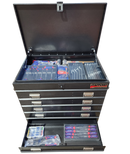 STAFFORD INDUSTRIAL WORKPRO ROLLER CABINET 300PCE TOOLKIT BLACK
