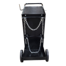 STAFFORD WELDING TROLLEY WITH DRAWS 71X42X66X85CM