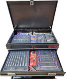 STAFFORD INDUSTRIAL WORKPRO ROLLER CABINET 300PCE TOOLKIT BLACK