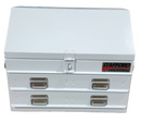 STAFFORD TC700 SERIES 2 DR WHITE TOOL BOX ANGLED