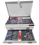 STAFFORD INDUSTRIAL WORKPRO ROLLER CABINET 300PCE TOOLKIT WHITE