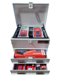 WORKPRO 290PCE TOOLKIT WITH 550MM 2DR WHITE TOOL BOX