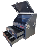 STAFFORD INDUSTRIAL TC550 SERIES UTE BOX 2 DR BLACK UTE BOX ANGLED