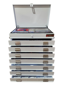 STAFFORD INDUSTRIAL WORKPRO ROLLER CABINET 300PCE TOOLKIT WHITE