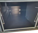 STAFFORD INDUSTRIAL CANOPY WITH 1/4 DOGBOX 3 DOOR BLACK 1800 x 1780 x 860MM 3MM