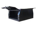 STAFFORD INDUSTRIAL UTE CANOPY 1600MM X 1780MM X 860MM ALU BLACK 2 DOOR 3MM