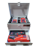 WORKPRO 290PCE TOOLKIT WITH 550MM 2DR WHITE TOOL BOX
