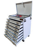STAFFORD INDUSTRIAL WORKPRO ROLLER CABINET 300PCE TOOLKIT WHITE