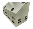 STAFFORD INDUSTRIAL 4 DRAWER 1300MM ANGLED WHITE TOOL BOX