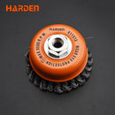 HARDEN 100MM X M14 x 2.0 CUP TWIST WIRE BRUSH