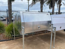STAFFORD INDUSTRIAL UTE CANOPY 1600MM X 1780MM X 860MM ALU FLAT 2 DOOR