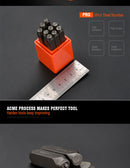 HARDEN 6MM 9PCE NUMBER CHISEL SET